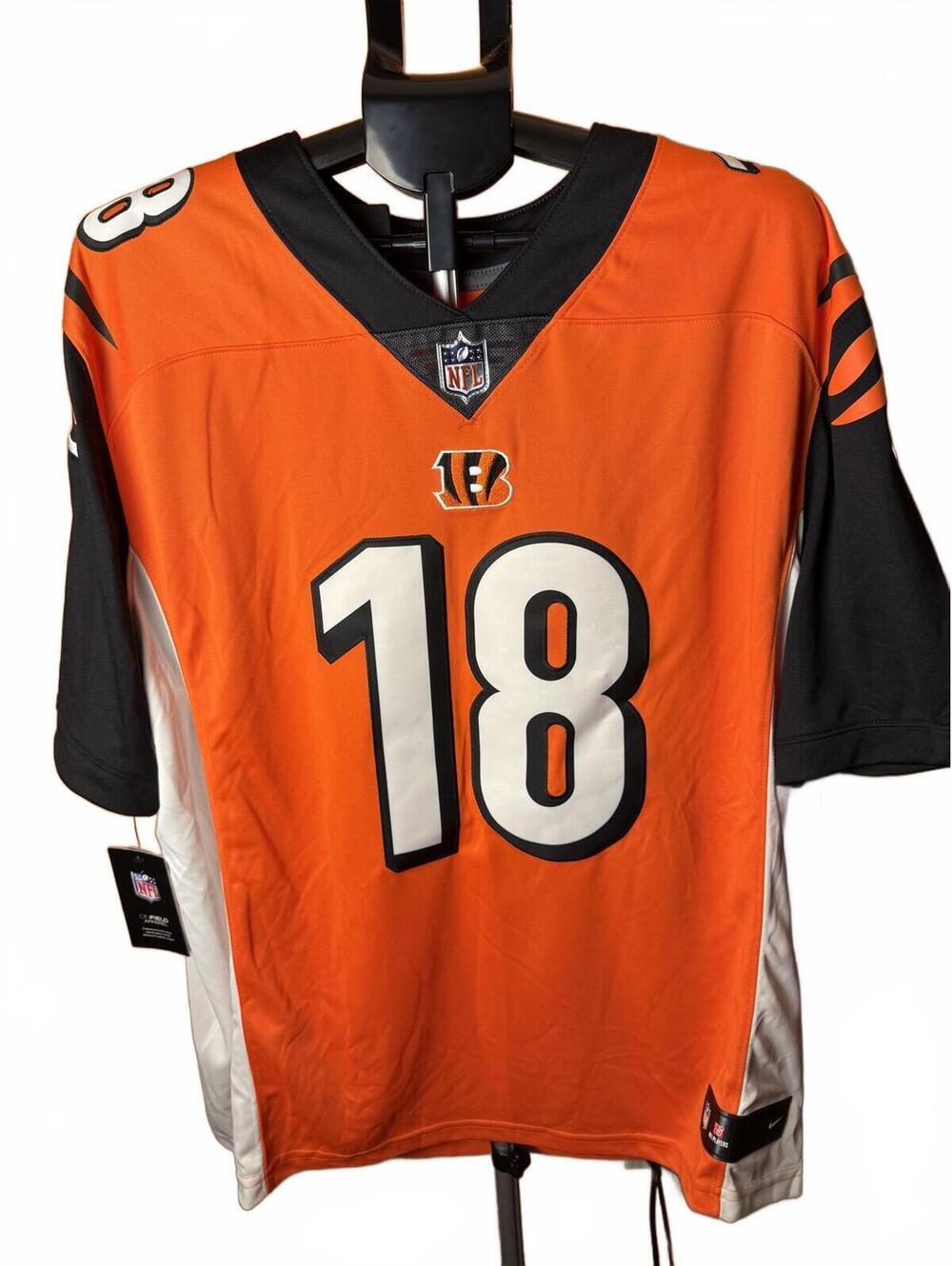 New NWT NFL Cincinnati Bengals #18 AJ Green Jersey sz 2xl XXL Embroidered
